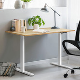 Living Fusion 160cm Osiris Dual Motor Standing Desk Frame with USB &amp; Type-C Port