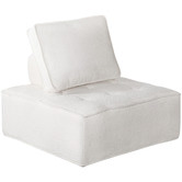 Living Fusion Theseus Boucle Adjustable Accent Chair