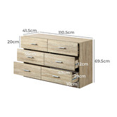 Living Fusion Asteria 6 Drawer Chest