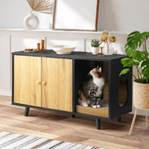 Living Fusion Maia Multi-Functional Cat Litter Box Enclosure