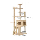 Living Fusion 174cm Athena Cat Tree