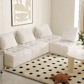 Living Fusion Isabella Tufted Accent Chairs