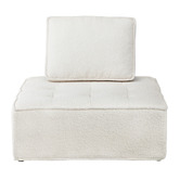 Living Fusion Isabella Tufted Accent Chairs