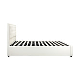 Living Fusion White Audrey Gas Lift Storage Bed Frame