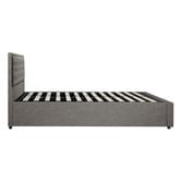 Living Fusion Grey Audrey Gas Lift Storage Bed Frame