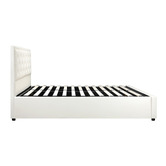 Living Fusion White Audrey Gas Lift Storage Bed Frame
