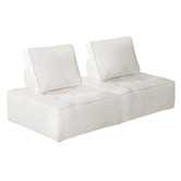Living Fusion Isabella Tufted Accent Chairs