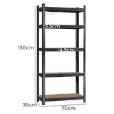 Living Fusion 150cm Tercio Storage Shelves