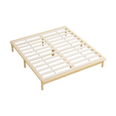 Living Fusion Ellisha Pine Wood Bed Base