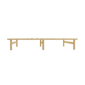 Living Fusion Ellisha Bed Base &amp; Lucy Bonnell Spring Mattress Set