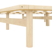Living Fusion Ellisha Pine Wood Bed Base