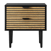 Living Fusion Mulville 2 Drawer Bedside Table