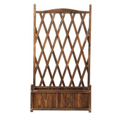 Living Fusion Monty Garden Bed with Trellis