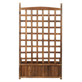 Living Fusion Klaus Garden Bed with Trellis