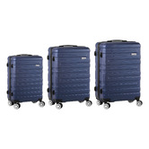 Living Fusion 3 Piece Dryden Lightweight Suitcase Set