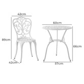 Living Fusion 2 Seater Veda Outdoor Bistro Set