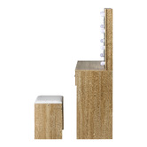 Living Fusion 2 Piece Millicent Dressing Table &amp; Stool Set