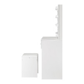 Living Fusion 2 Piece Millicent Dressing Table &amp; Stool Set