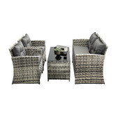 Living Fusion 4 Seater Niall PE Rattan Outdoor Lounge Set