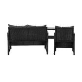 Living Fusion 4 Seater Niall PE Rattan Outdoor Lounge Set