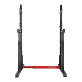 Living Fusion Black Adjustable Squat Rack