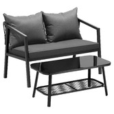 Living Fusion 2 Seater Chiara Outdoor Lounge Set