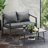 Living Fusion 2 Seater Chiara Outdoor Lounge Set
