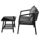 Living Fusion 2 Seater Chiara Outdoor Lounge Set