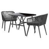 Living Fusion 2 Seater Francesca Outdoor Bistro Set