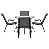 Living Fusion 4 Seater Mirabella Round Outdoor Dining Set