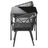 Living Fusion 2 Seater Francesca Outdoor Bistro Set