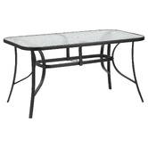 Living Fusion 140cm Mirabella Rectangular Outdoor Dining Table