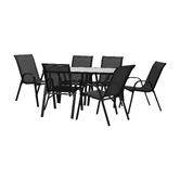 Living Fusion 6 Seater Mirabella Rectangular Outdoor Dining Set
