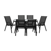 Living Fusion 6 Seater Mirabella Rectangular Outdoor Dining Set