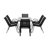 Living Fusion 6 Seater Mirabella Rectangular Outdoor Dining Set