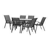 Living Fusion 6 Seater Mirabella Rectangular Outdoor Dining Set