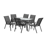 Living Fusion 6 Seater Mirabella Rectangular Outdoor Dining Set