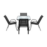 Living Fusion 4 Seater Mirabella Rectangular Outdoor Dining Set