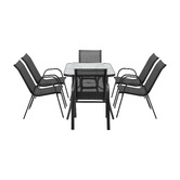 Living Fusion 6 Seater Mirabella Rectangular Outdoor Dining Set