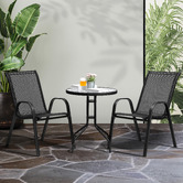Living Fusion 2 Seater Mirabella Outdoor Bistro Set
