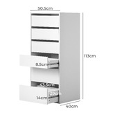 Living Fusion Cassandra 6 Drawer Wardrobe
