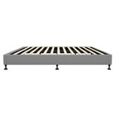 Living Fusion Grey Schubert Bed Base