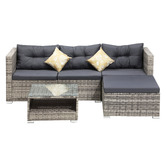 Living Fusion 4 Seater Gould Outdoor Lounge Set