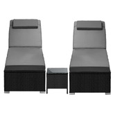 Living Fusion 2 Seater Hilary Sun Lounge Set