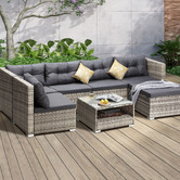 Living Fusion 6 Seater Gould Outdoor Lounge Set