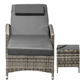 Living Fusion Brendel Sun Lounge with Table Set