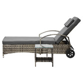 Living Fusion Brendel Sun Lounge with Table Set