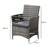 Living Fusion 4 Seater Gould Outdoor Dining Table &amp; Chair Set