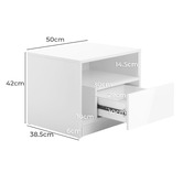 Living Fusion Bosley LED Bedside Table