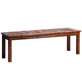 Living Fusion Lilia Fir Wood Garden Bench